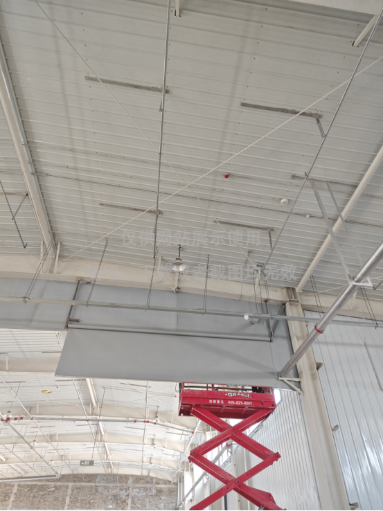 临洮县蔬菜厂房大通挡烟垂壁