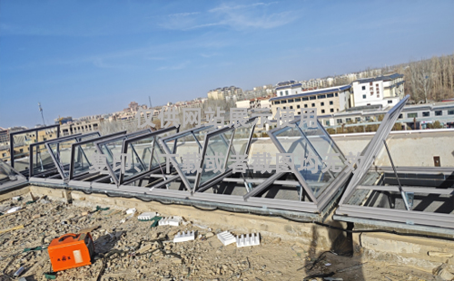 敦煌博物馆大通排烟天窗