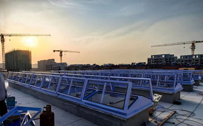 消防大通排烟窗开启角度