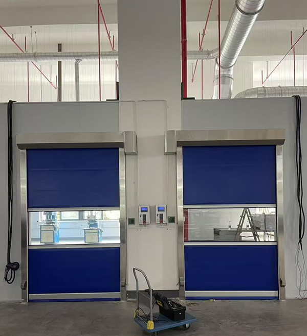 大通快速大通卷帘门助力食品加工车间环境升级
